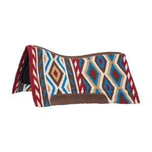 Western Geometric Wool Felt Horse Saddle Pad