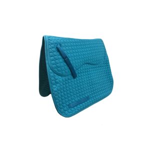 Premium Contoured Dressage Saddle Pad Turquoise