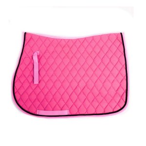 Premium Quilted All Purpose Saddle Pad Pink